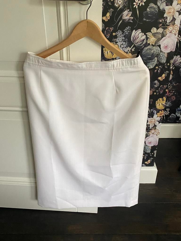 Rok midi Seda by Catherina Hepfer maat 40 crème wit, Kleding | Dames, Maat 38/40 (M), Wit, Ophalen of Verzenden, Zo goed als nieuw