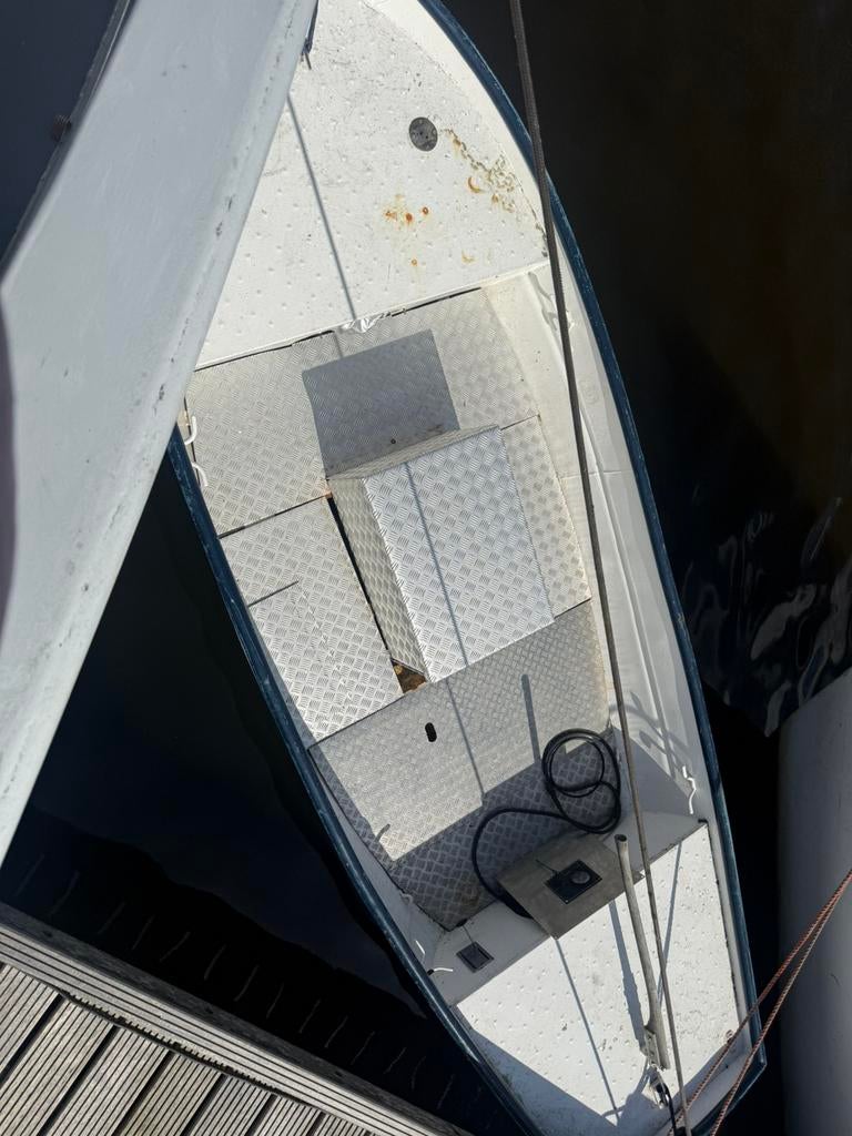 Schippersvlet, Watersport en Boten, Zeilen en Zeiltoebehoren, Gebruikt, Minder dan 15 m², Overige typen, Ophalen of Verzenden