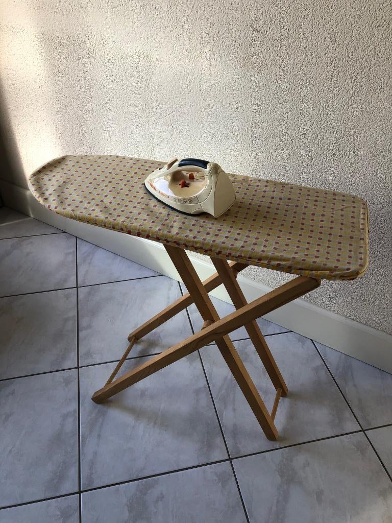 Speelgoed Strijkplank Hout Tefal Strijkbout OPHALEN, Ophalen, Gebruikt