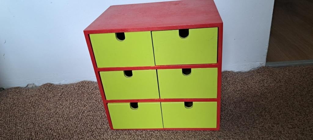 Ikea Moppe Ladenkastje, Huis en Inrichting, Kasten | Ladekasten, Gebruikt, Minder dan 100 cm, 50 tot 100 cm, 25 tot 50 cm, Grenenhout