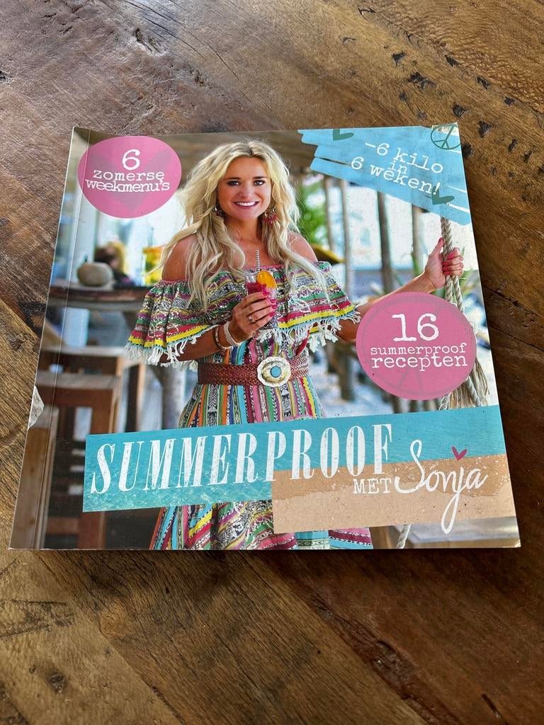 Summerproof met Sonja Bakker: Afvallen en Gezond Eten, Ophalen of Verzenden, Zo goed als nieuw, Dieet en Voeding