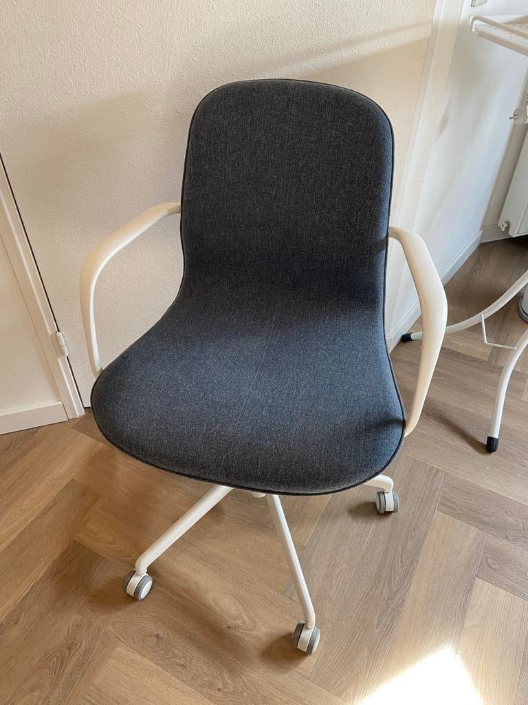 Ikea Langfjall bureaustoel, Huis en Inrichting, Ophalen, Zo goed als nieuw, Blauw