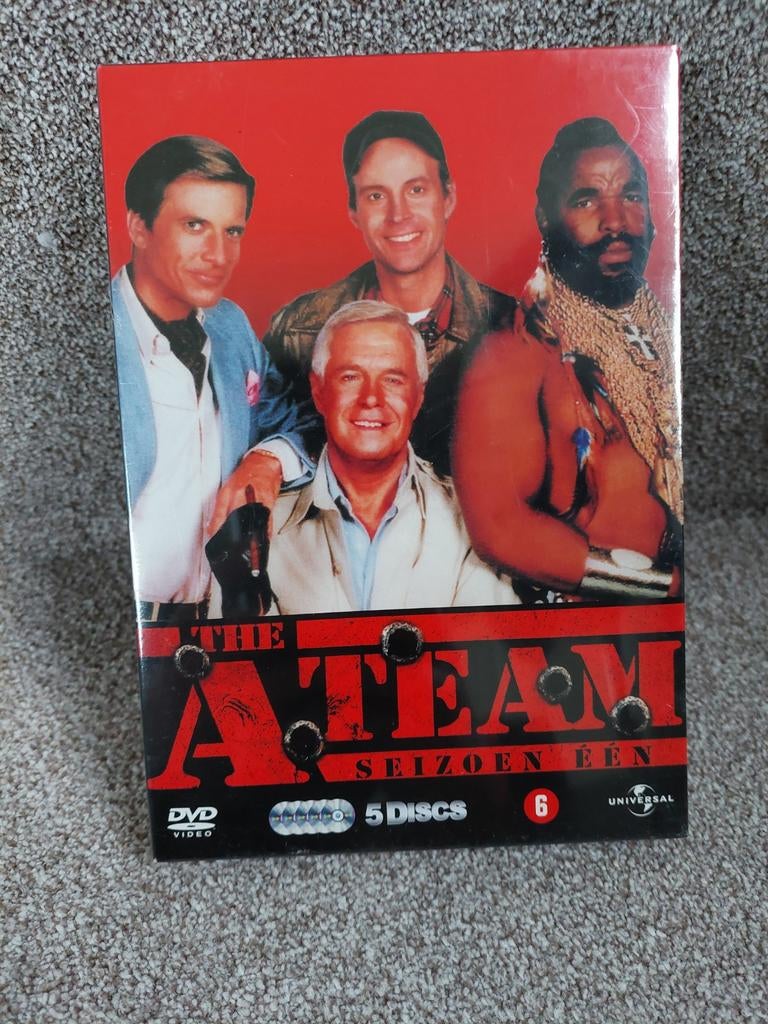 The A-Team - Seizoen één (5 DVD's Boxset) nieuw in seal, Ophalen of Verzenden, Nieuw in verpakking, Actie en Avontuur, Boxset