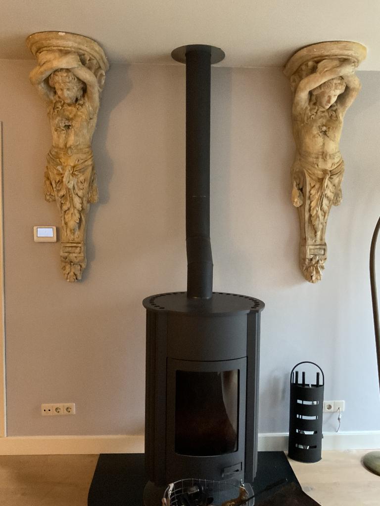 Curiosa gipsen beelden, Gebruikt, Decoratieobject, Steen/keramiek, Overige stijlen