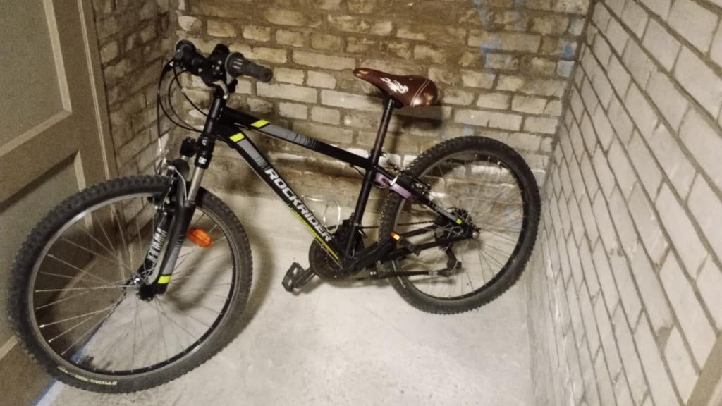 Decathlon Kinderfiets, RockRider., Fietsen en Brommers, Ophalen, 24 inch of meer, Gebruikt, Staal