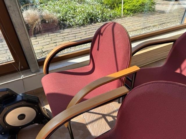 4 Arco BK eetkamer stoelen, Huis en Inrichting, Ophalen, Gebruikt, Overige kleuren, Vier