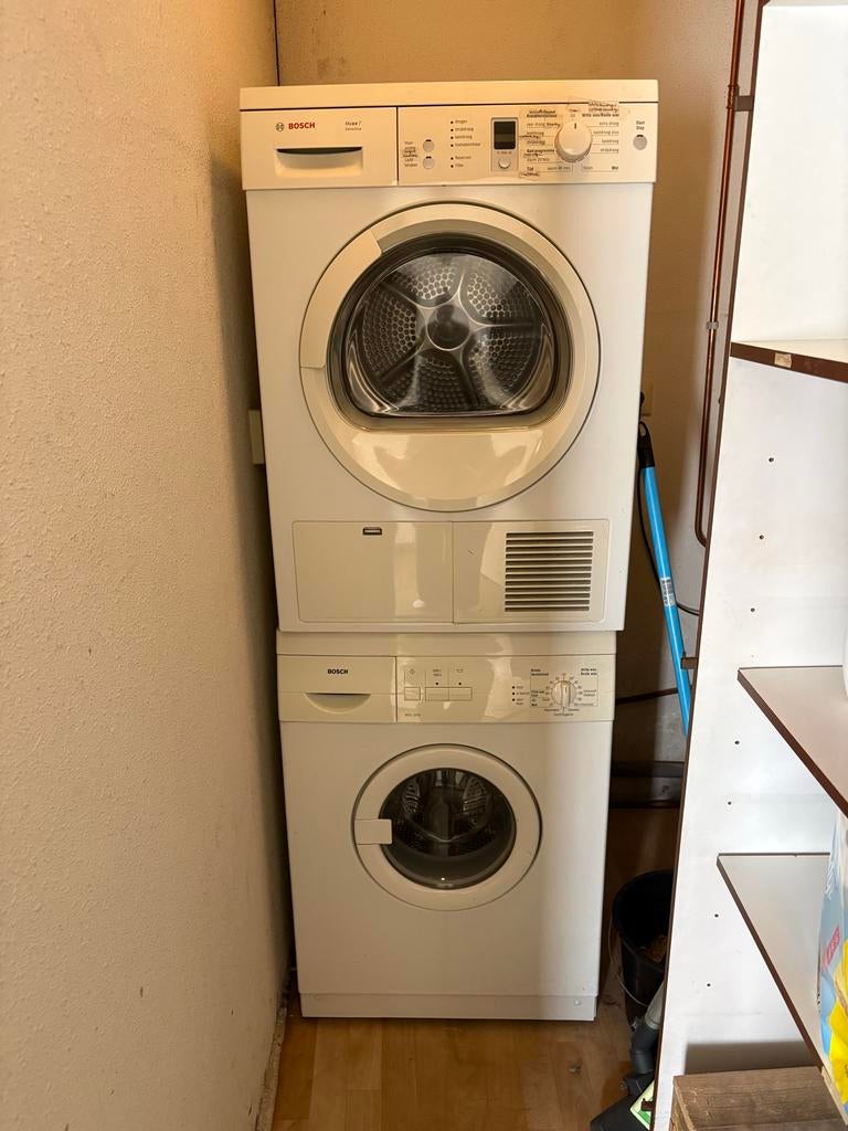 Bosch Wasmachine WFG 2070 en Droger Maxx Sensitive 7, Ophalen, 6 tot 8 kg, Voorlader, Kort programma