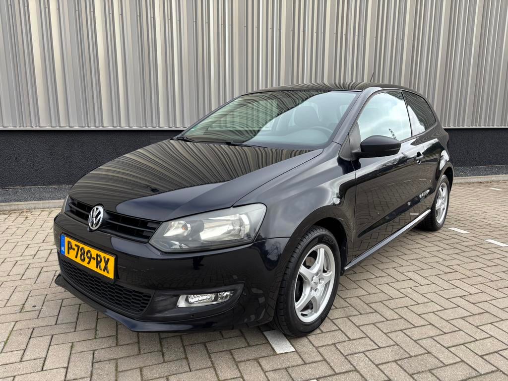Volkswagen Polo 1.2  2010 / Airco/Cruise/Carplay/, Auto's, Voorwielaandrijving, 40 €/maand, 1198 cc, Zwart