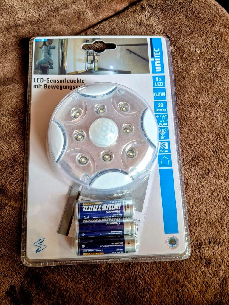 Nieuwe LED sensorlamp met bewegingsmelder, Ophalen, Nieuw