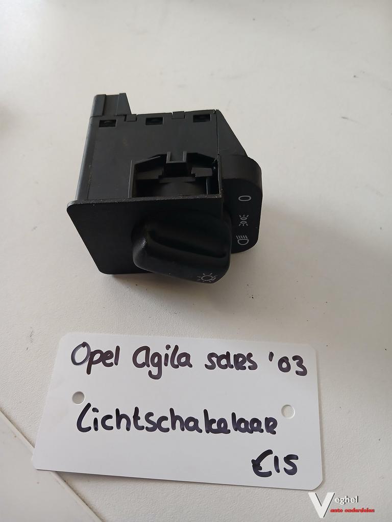 Opel Agila 5drs Lichtschakelaar '03, Gebruikt, -, -, Ophalen of Verzenden