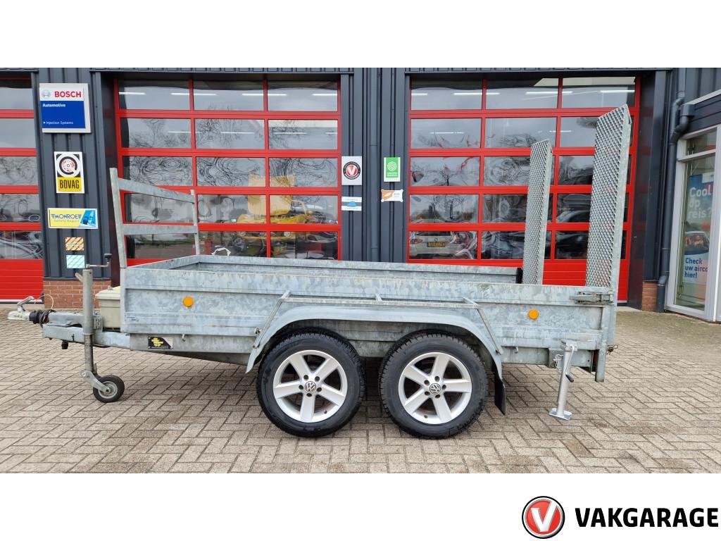 Wesco 4000 machine /aanhanger transporter (bj 2001), 0 cilinders, Overige carrosserieën, Origineel Nederlands, Bedrijf