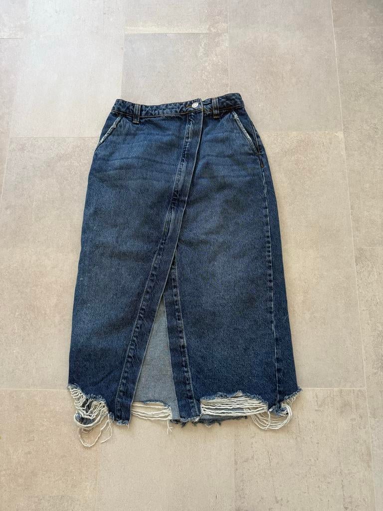 Zara spijkerrok Maat S, Blauw, Nieuw, Ophalen of Verzenden, Maat 36 (S)