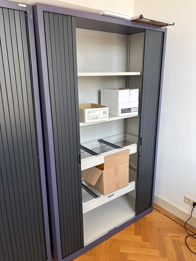 Brandbestendige Advocatenkast met Roldeuren, Huis en Inrichting, Kasten | Roldeurkasten en Archiefkasten, Ophalen, 100 tot 150 cm