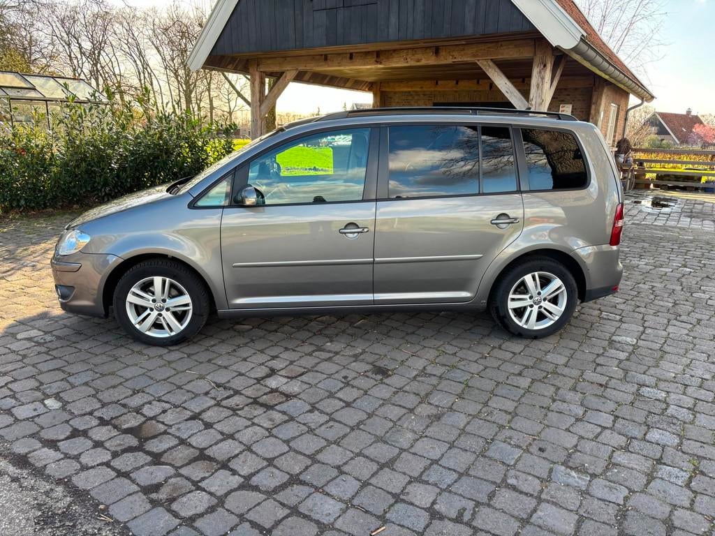 Volkswagen Touran 1.4 TSI Trendline, Euro 5, Stof, Gebruikt, Zwart
