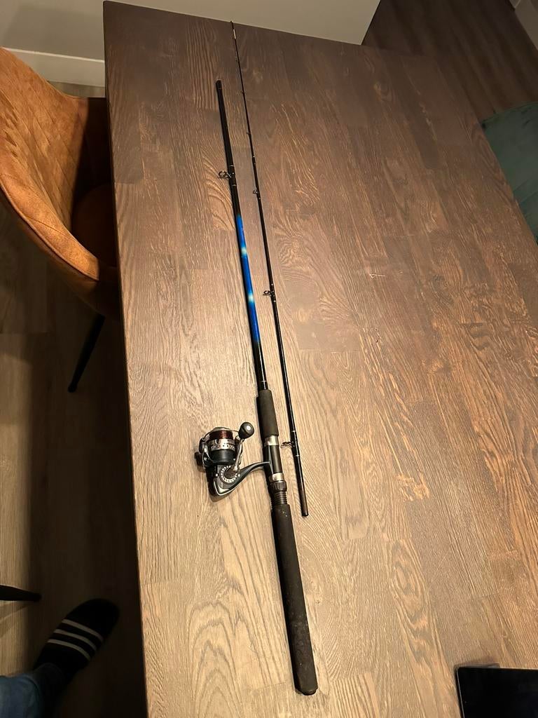 Ultimate Team advantage multipicker 240 incl Spro molen, Watersport en Boten, Ophalen, Zo goed als nieuw, Complete set