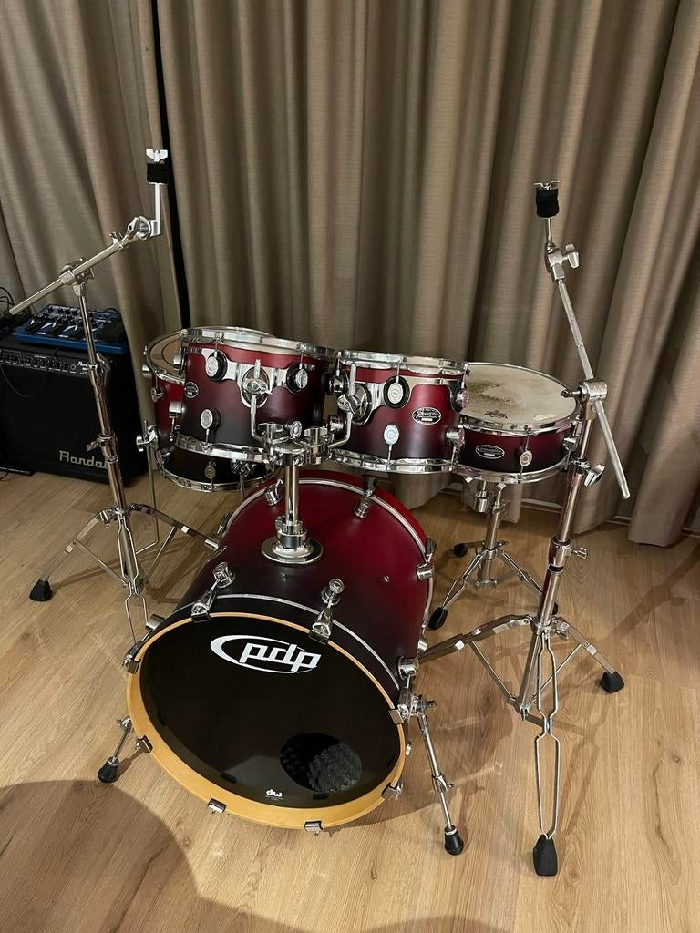 DW PDP FS series fusion drumset, Muziek en Instrumenten, Ophalen, Gebruikt, Overige merken