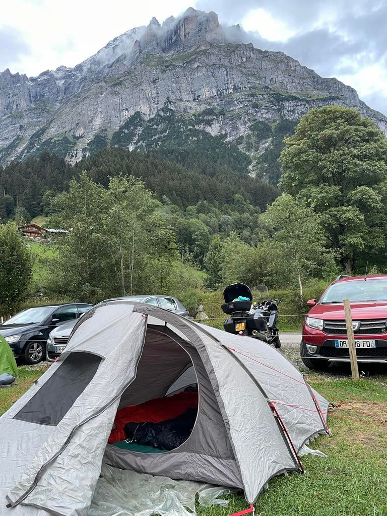 Lichtgewicht tent forclaz, Ophalen of Verzenden, Gebruikt, Tot en met 3