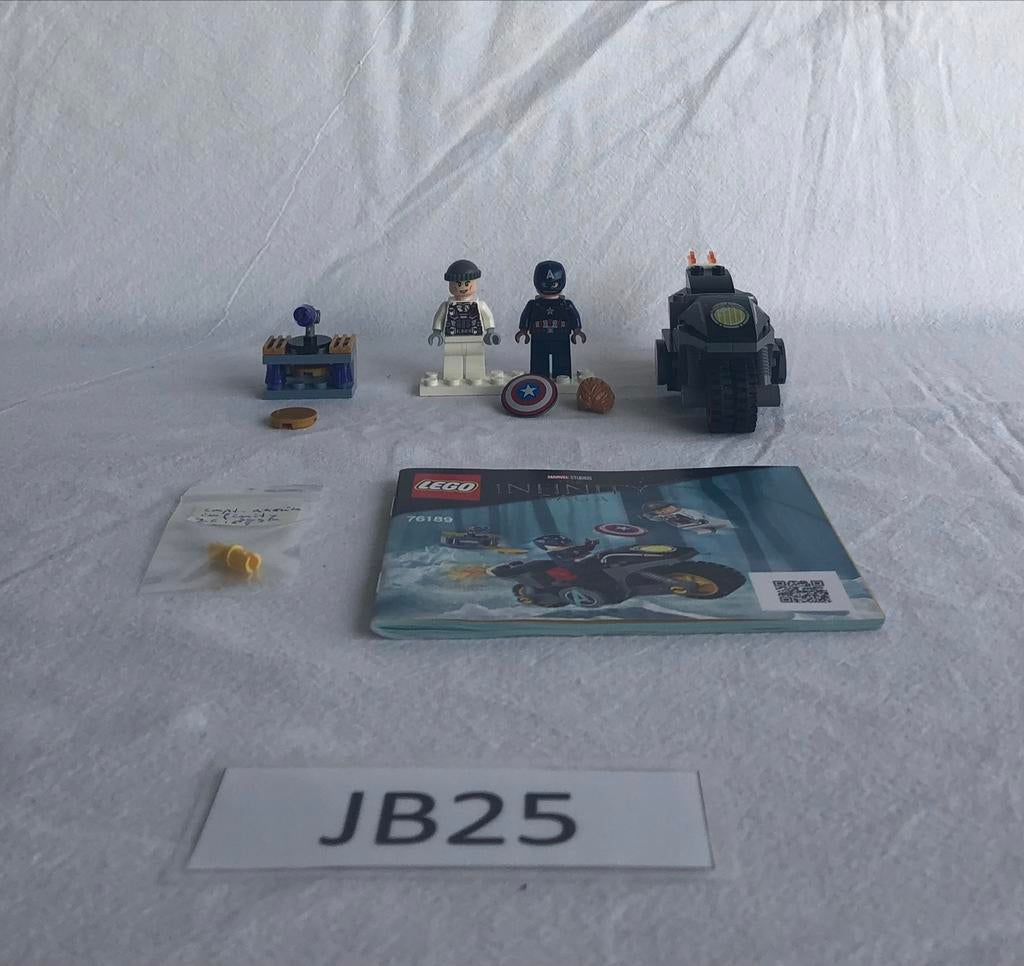Lego Super Heroes 76189 Captain America - JB25, Lego, Lego, Lego, Ophalen of Verzenden