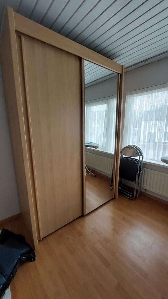 Kledingkast, Huis en Inrichting, Kasten | Kledingkasten, Ophalen, Met deur(en), Gebruikt, 100 tot 150 cm