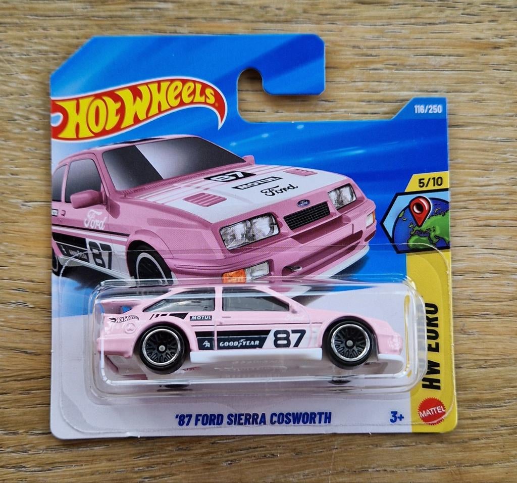 Hot wheels ford sierra cosworth, Ophalen of Verzenden, Nieuw, Auto