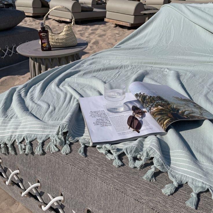 Walra hamamdoek 2x2 meter - Nieuw en ongebruikt, Ophalen of Verzenden, Nieuw, Groen, Overige typen