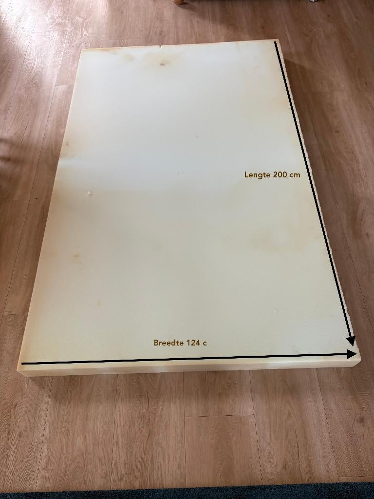 Grote plaat schuimrubber, Ophalen, Stevig materiaal, 100 tot 150 cm, 200 cm of meer