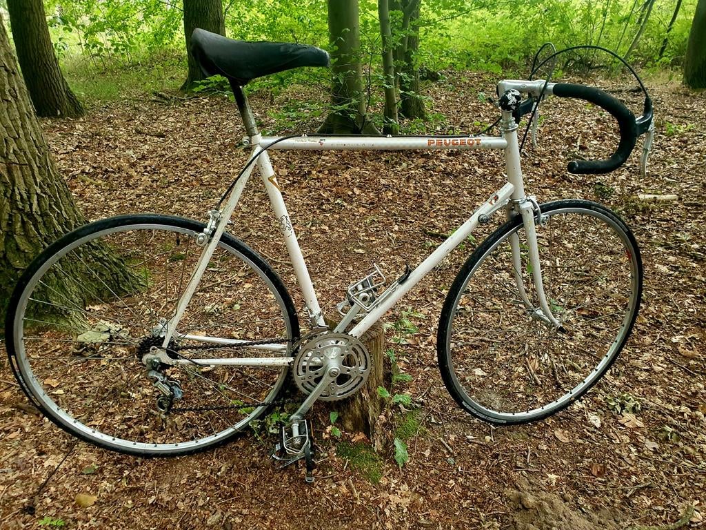 Oldtimer Peugeot racefiets frame 60, Fietsen en Brommers, Fietsen | Oldtimers, Ophalen, Overige merken