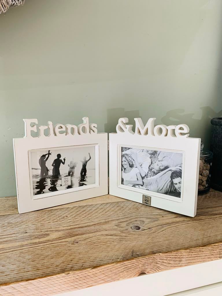 Rivièra Maison Dubbele Fotolijst Friends & More, Minder dan 50 cm, Gebruikt, Ophalen of Verzenden, Minder dan 50 cm