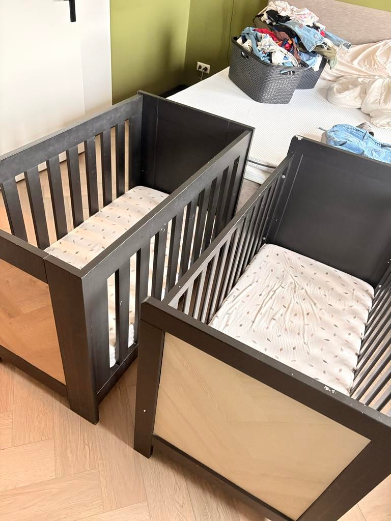 Ledikant tweeling, Kinderen en Baby's, Babywiegjes en Ledikanten, Ophalen, Gebruikt, Ledikant