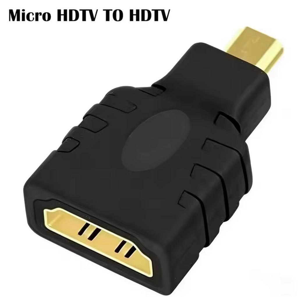 Micro‑HDMI naar HDMI adapter, Audio, Tv en Foto, Audiokabels en Televisiekabels, Ophalen of Verzenden, Nieuw, Minder dan 2 meter