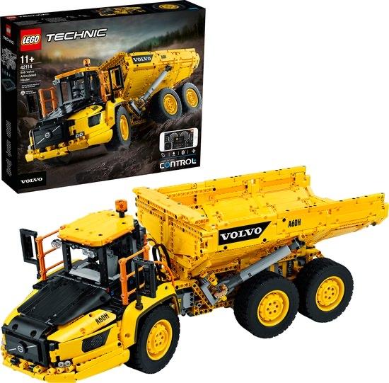 LEGO Technic 42114 Volvo 6x6 Kiepwagen met app-bediening, Kinderen en Baby's, Speelgoed | Speelgoedvoertuigen, Zo goed als nieuw