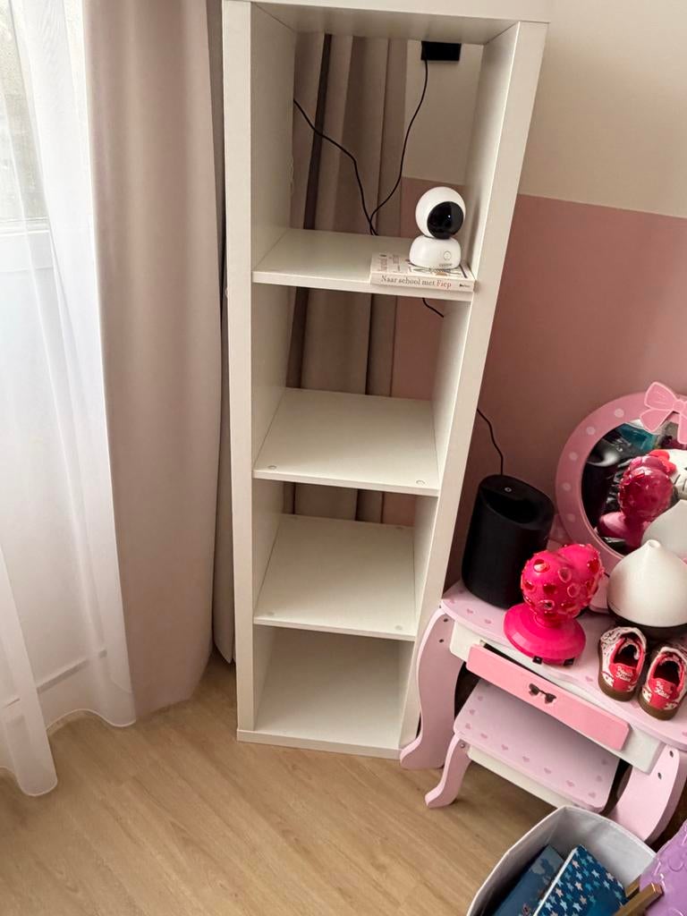 IKEA Kallax kast wit, Minder dan 50 cm, Gebruikt, 100 tot 150 cm, Ophalen of Verzenden