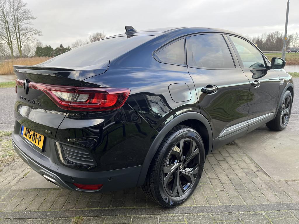 Renault Arkana 1.6 E-Tech hybrid 145PK R.S line / E-Tech eng, Gebruikt, 4 cilinders, Overige brandstoffen, Zwart