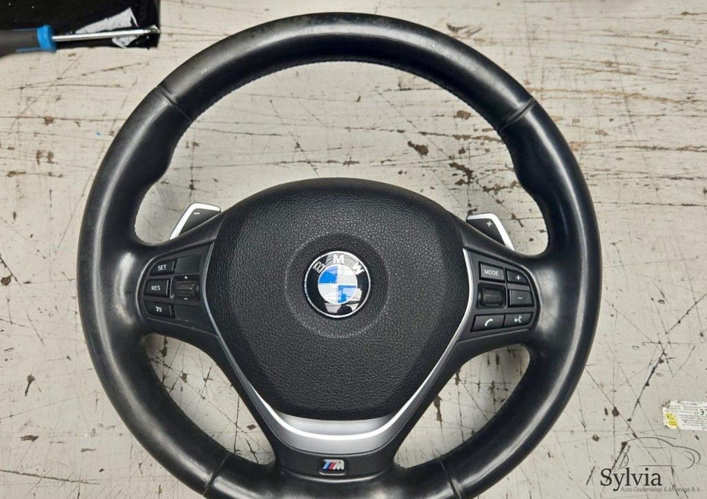 M Sportstuur multifunctioneel leder stuurwiel met flippers B, Auto-onderdelen, Gebruikt, -, -, Ophalen of Verzenden