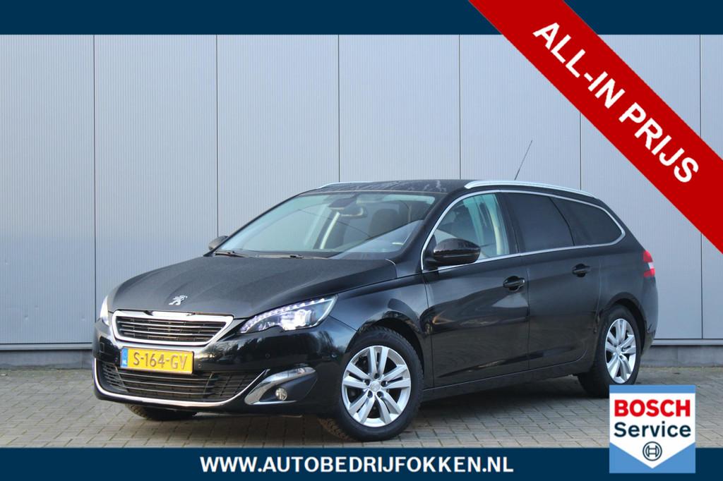 Peugeot 308 SW SW 1.2 PureTech 131pk Automaat Allure | Achte, Stof, Gebruikt, 1199 cc, 635 kg