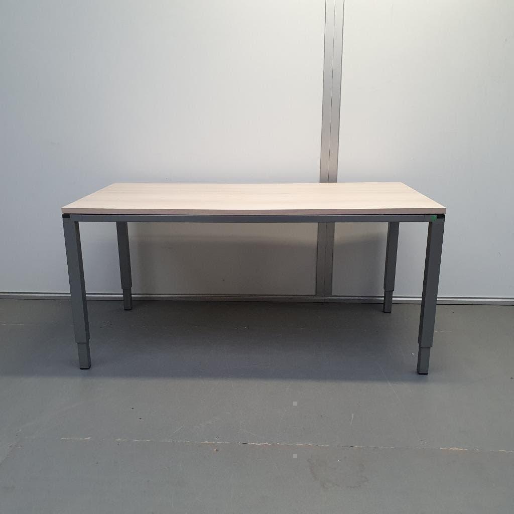 Ahrend slingerbureau kantoortafel bureau 160x80 cm, Ophalen, Gebruikt
