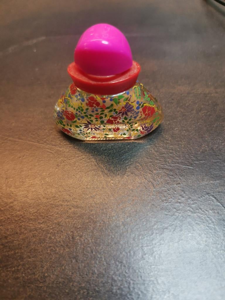 Flesje met bloemenpatroon, Ophalen of Verzenden