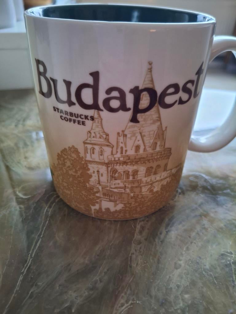 Starbucks Budapest Global Icon Series mok 2011, Ophalen of Verzenden, Nieuw, Gebruiksvoorwerp