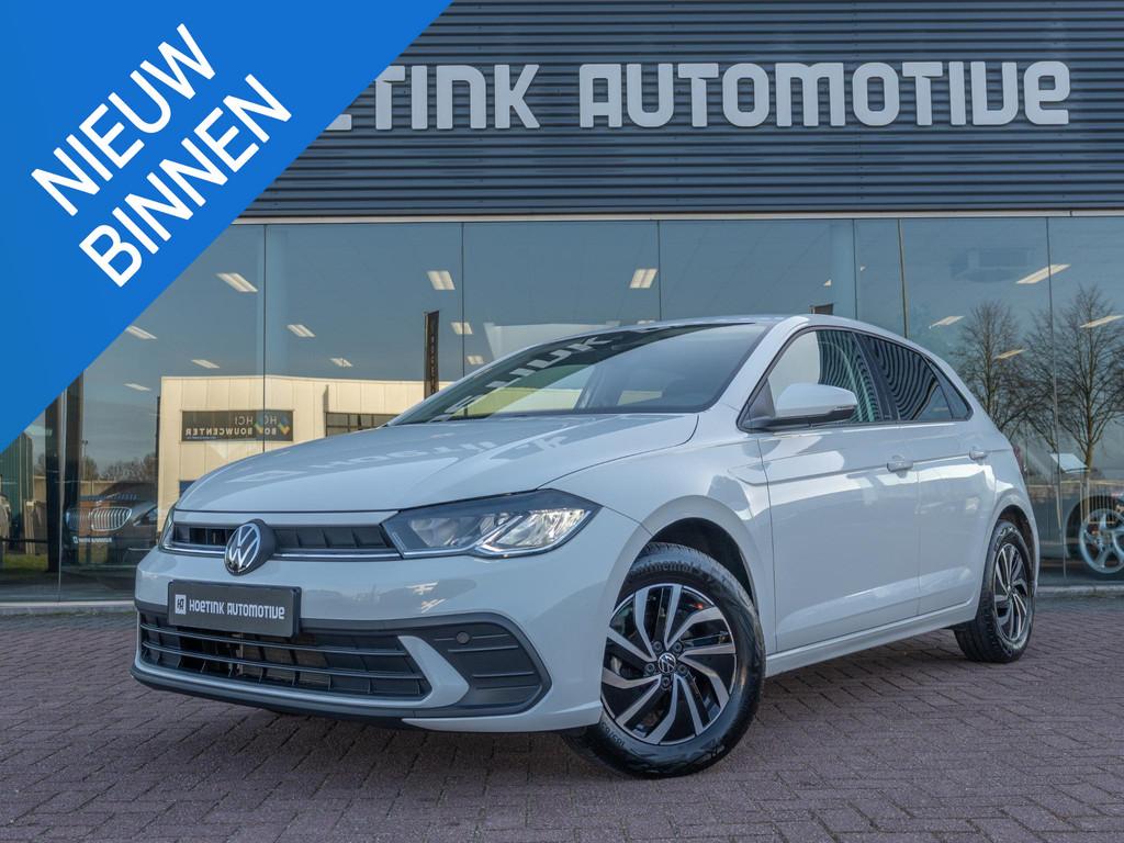 Volkswagen Polo 1.0 TSI Life Edition | Camera | ACC | Apple, Voorwielaandrijving, Stof, Wit, Origineel Nederlands