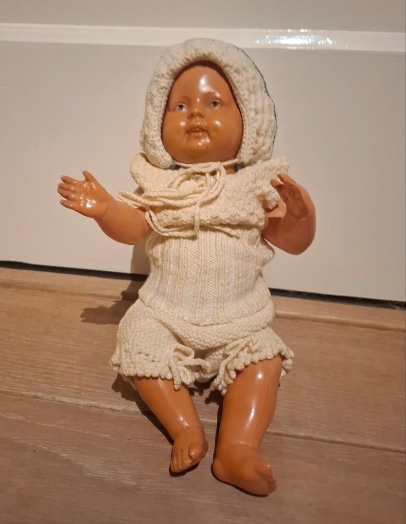 Oude poppen verzameling, Verzamelen, Poppenhuizen en Toebehoren, Ophalen of Verzenden, Gebruikt, Poppenhuis