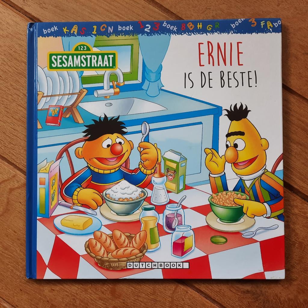 Sesamstraat - Ernie is de beste, Boeken, Kinderboeken | Kleuters, Ophalen of Verzenden, Zo goed als nieuw, Fictie algemeen