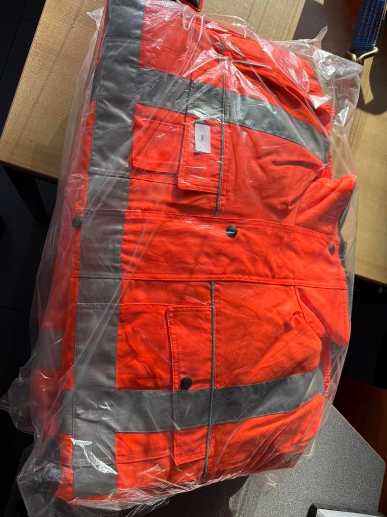 Veiligheid kleding., Kleding | Heren, Grote Maten, Ophalen of Verzenden, Zo goed als nieuw, Zwart