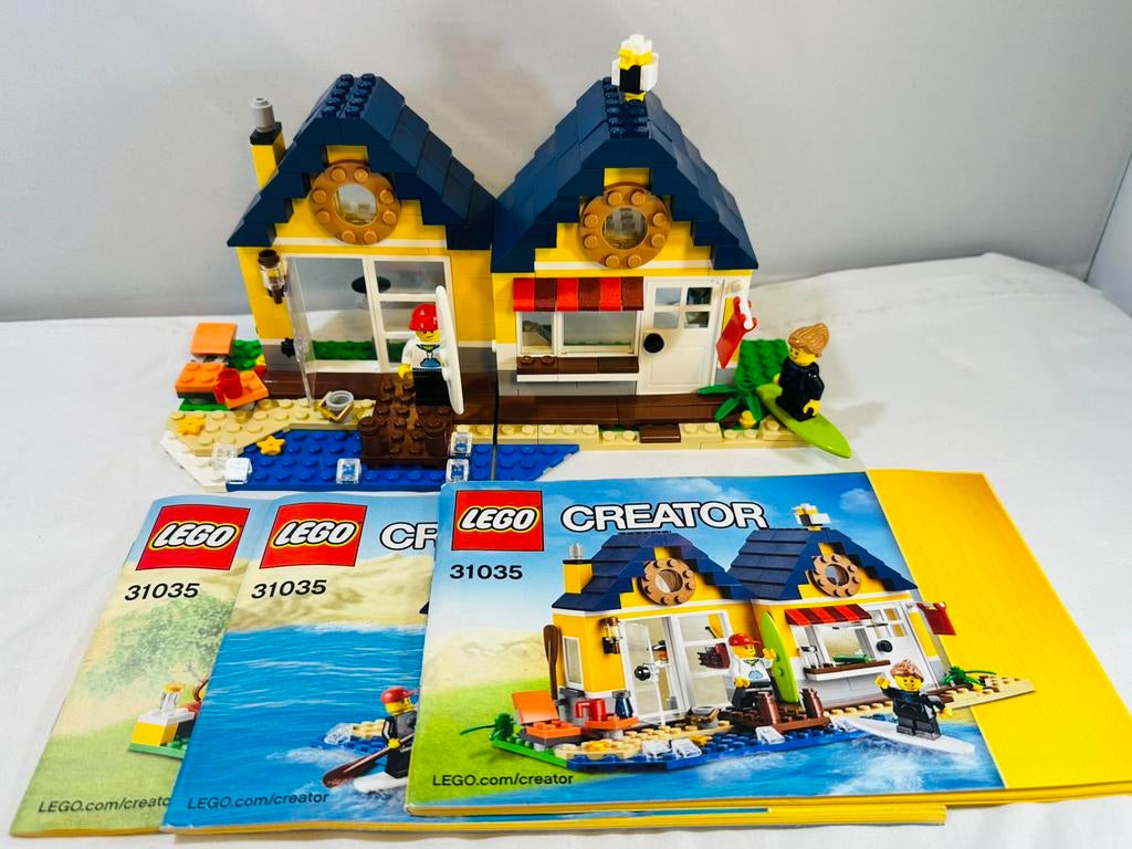 Lego 31035  Beach Hut, Ophalen of Verzenden, Zo goed als nieuw, Complete set, Lego