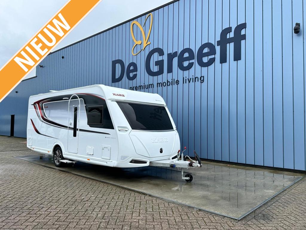 Kabe Imperial 560 XL, Caravans en Kamperen, Caravans, Rondzit, Schokbreker, Bedrijf, Kabe
