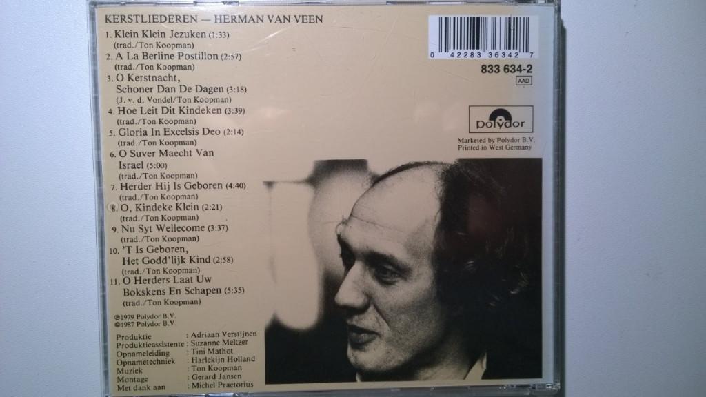 Herman van Veen - Kerstliederen, Cd's en Dvd's, Ophalen of Verzenden, Zo goed als nieuw, Kerst
