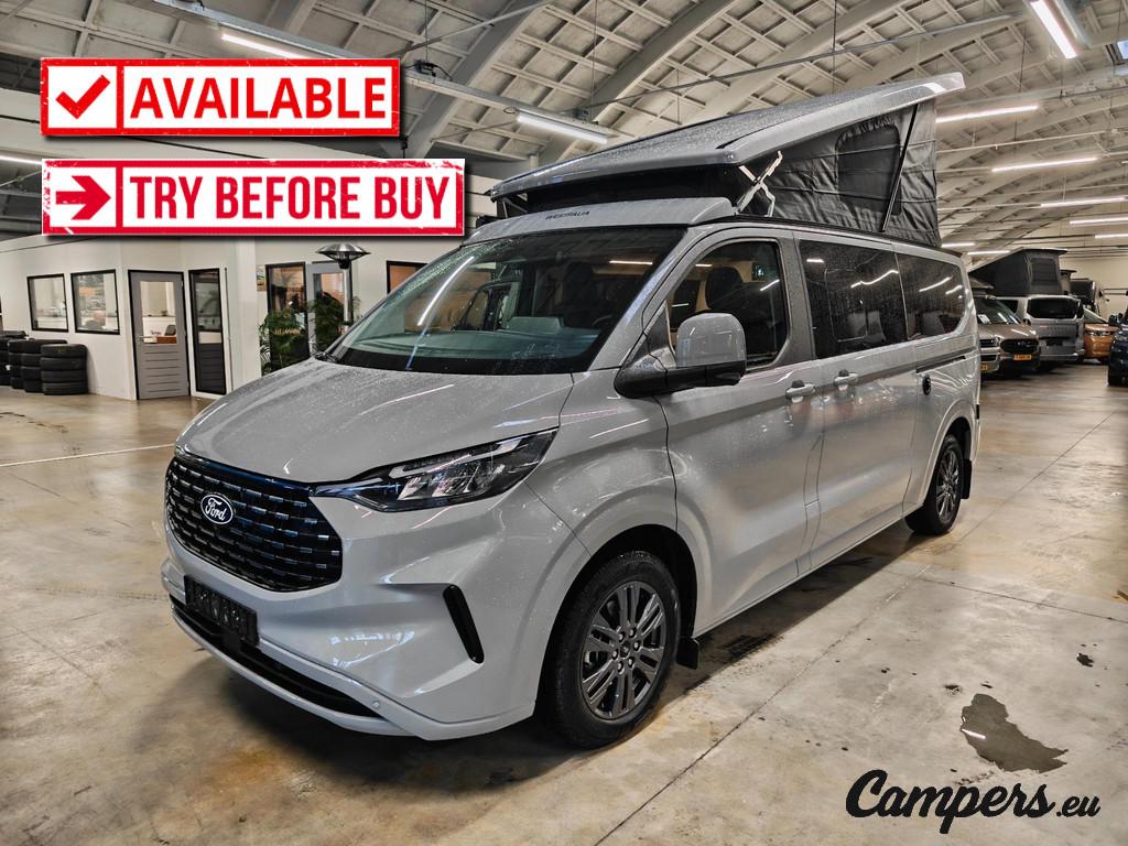 Ford Nugget L2 Titanium 170PK A8 AUT, Automaat, Energiestraat 6A
1411AT  Naarden, NL, Buscamper of Camperbus, Navigatie