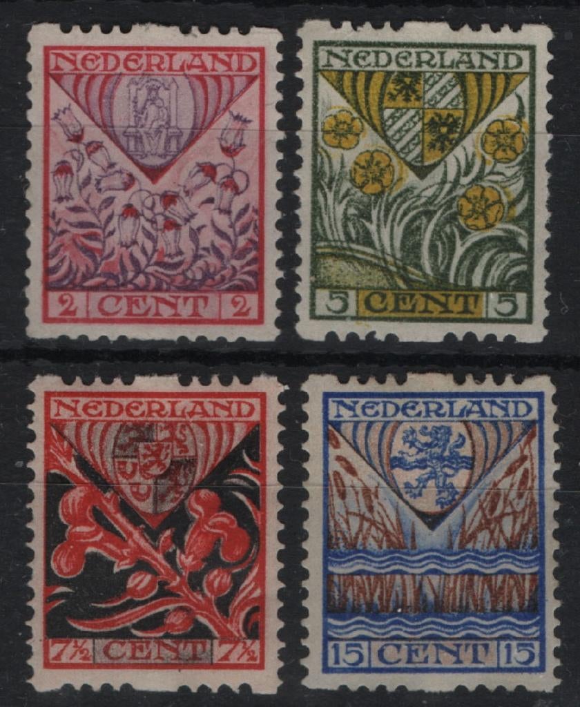 Roltanding R 78 - 81 ONGEBRUIKT ( Cat. € 36,- ), Ophalen of Verzenden, T/m 1940, Postfris