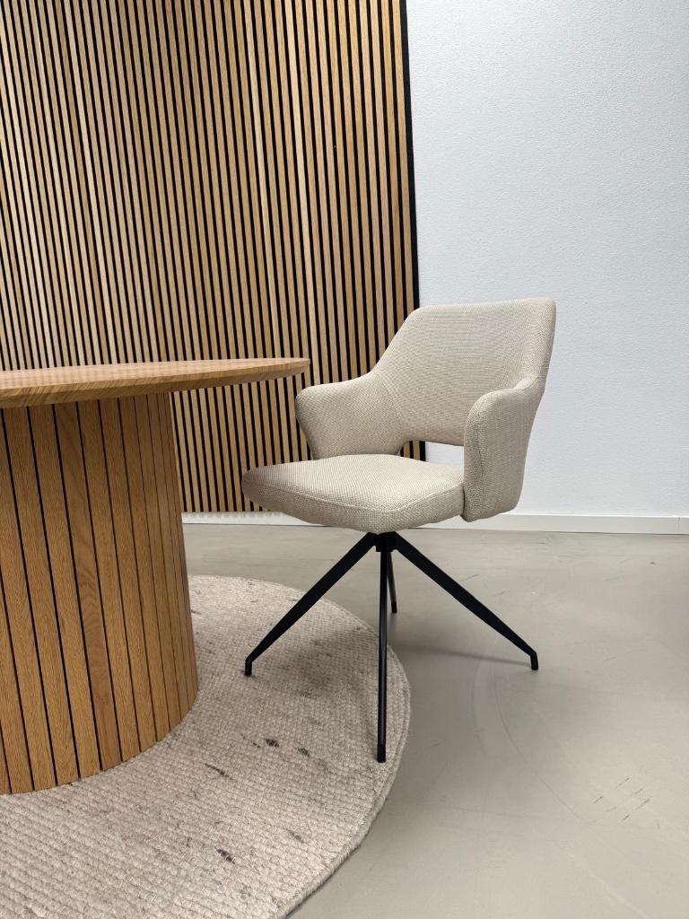 Kick Nora eetkamerstoel Beige - Set van 6 - Nieuw in doos, Overige kleuren, Kick, Nieuw, Ophalen of Verzenden