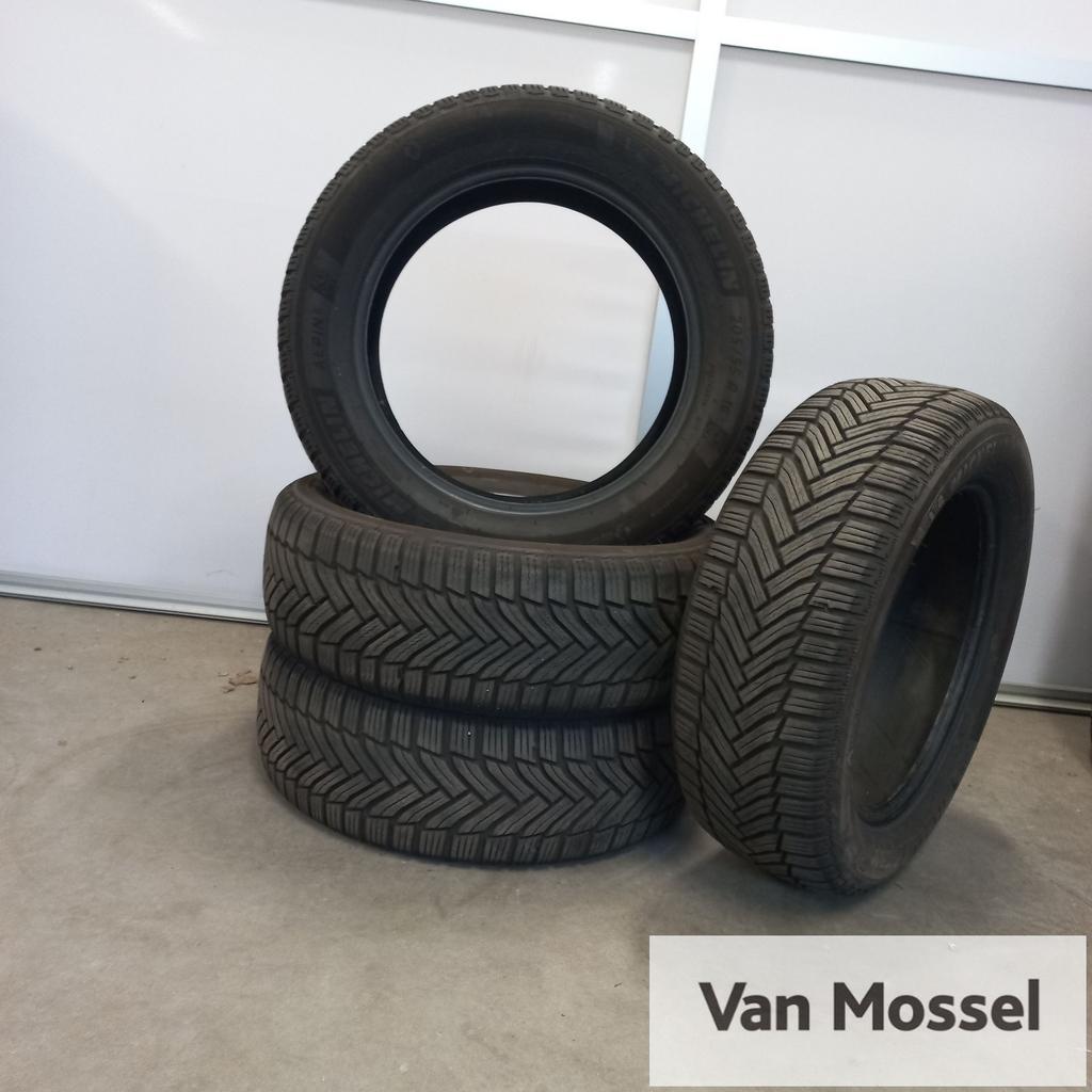 Michelin Alpin 6 205/55/R16 91T, Gebruikt, -, Band(en), -