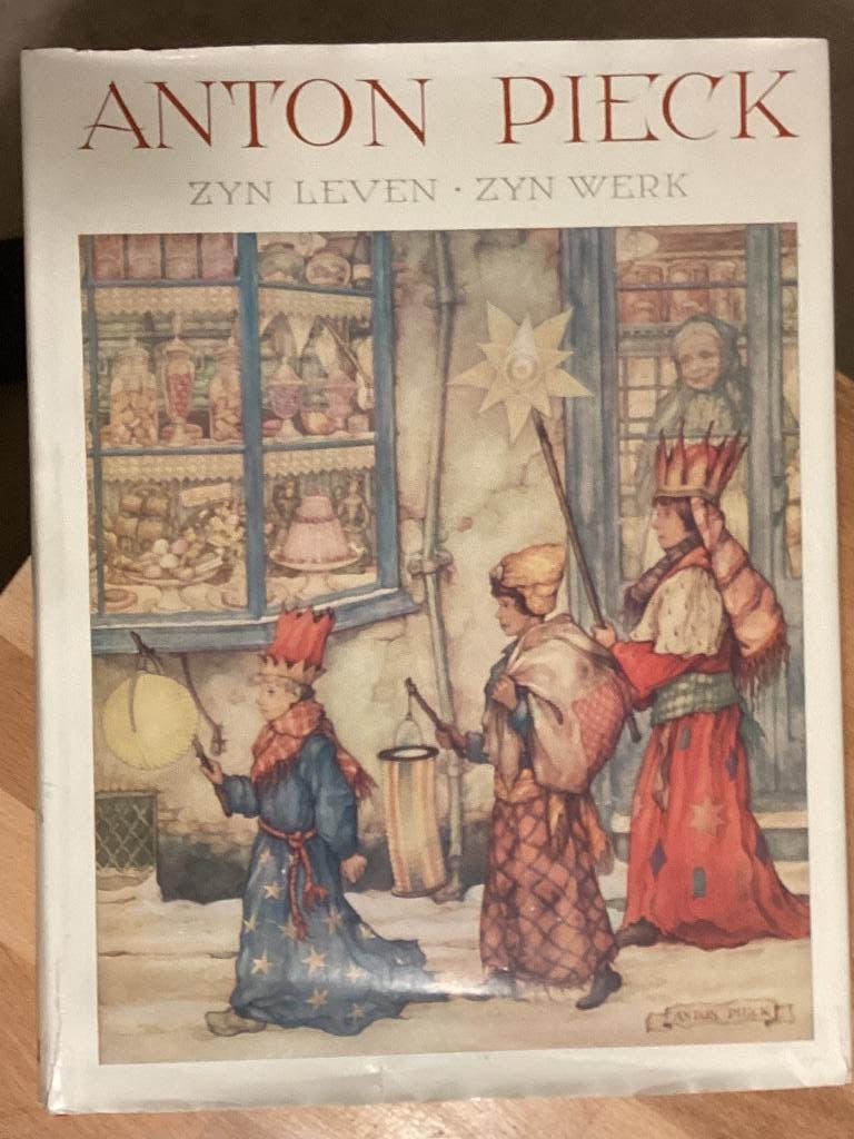 Anton Pieck 6 forse boeken, Antiek en Kunst, Ophalen of Verzenden